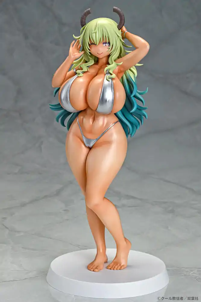 Miss Kobayashi's Dragon Maid PVC Statue 1/7 Lucoa Bikini Style Suntan Ver. 26 cm product photo