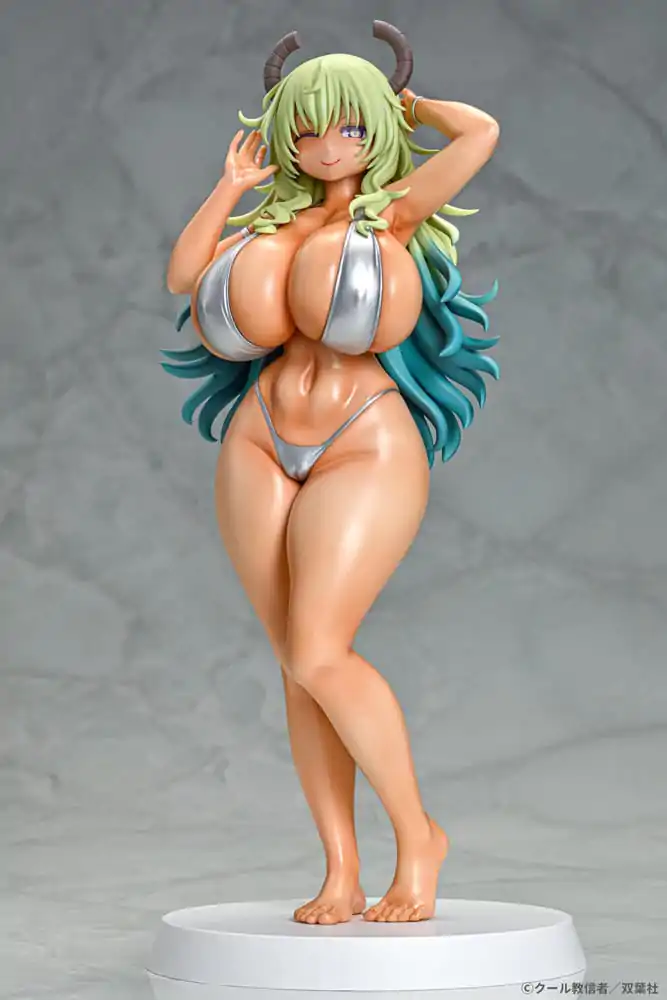 Miss Kobayashi's Dragon Maid PVC Statue 1/7 Lucoa Bikini Style Suntan Ver. 26 cm termékfotó