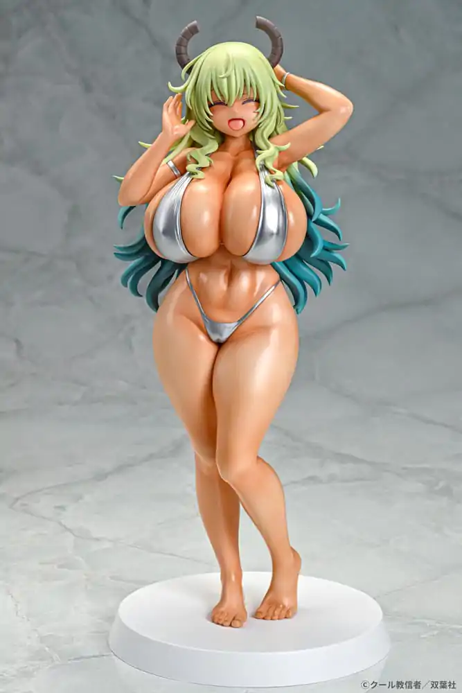 Miss Kobayashi's Dragon Maid PVC Statue 1/7 Lucoa Bikini Style Suntan Ver. 26 cm termékfotó
