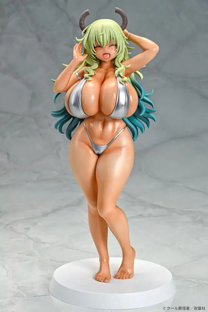 Miss Kobayashi's Dragon Maid PVC Statue 1/7 Lucoa Bikini Style Suntan Ver. 26 cm product photo