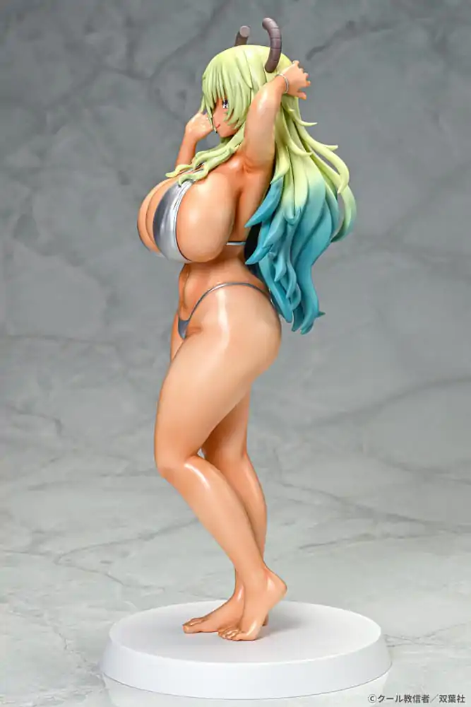 Miss Kobayashi's Dragon Maid PVC Statue 1/7 Lucoa Bikini Style Suntan Ver. 26 cm termékfotó