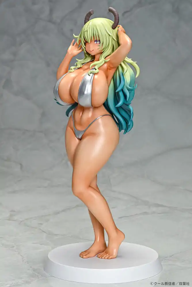 Miss Kobayashi's Dragon Maid PVC Statue 1/7 Lucoa Bikini Style Suntan Ver. 26 cm termékfotó