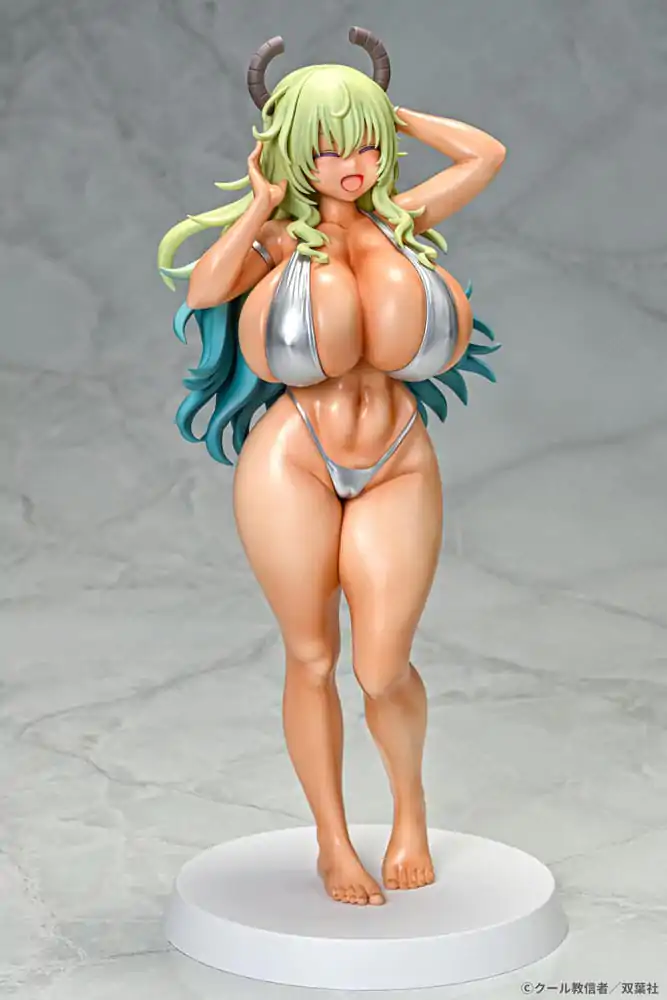 Miss Kobayashi's Dragon Maid PVC Statue 1/7 Lucoa Bikini Style Suntan Ver. 26 cm termékfotó