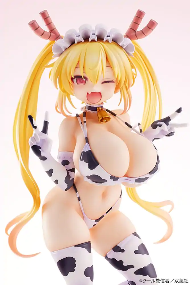 Miss Kobayashi´s Dragon Maid PVC Statue 1/7 Tohru Cow Pattern Bikini Ver. 25 cm product photo