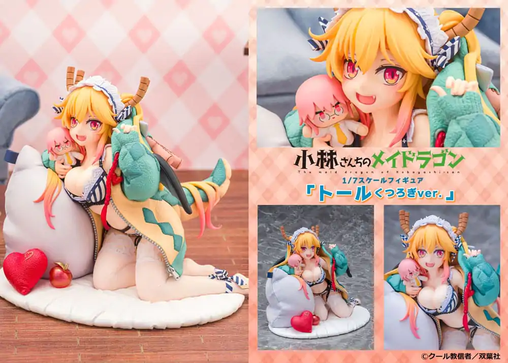 Miss Kobayashi´s Dragon Maid PVC Statue 1/7 Tohru Dragon hoodie Ver. 15 cm product photo