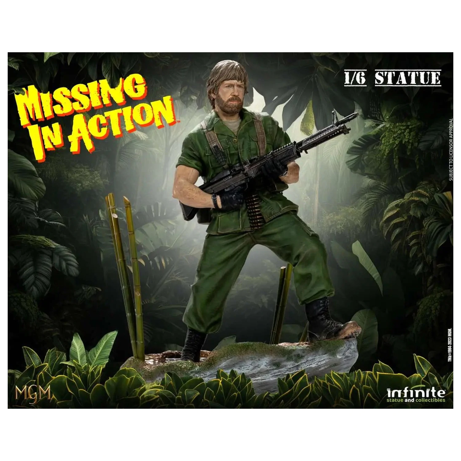 Missing In Action Colonel James Braddock Statue 1/6 31 cm product photo