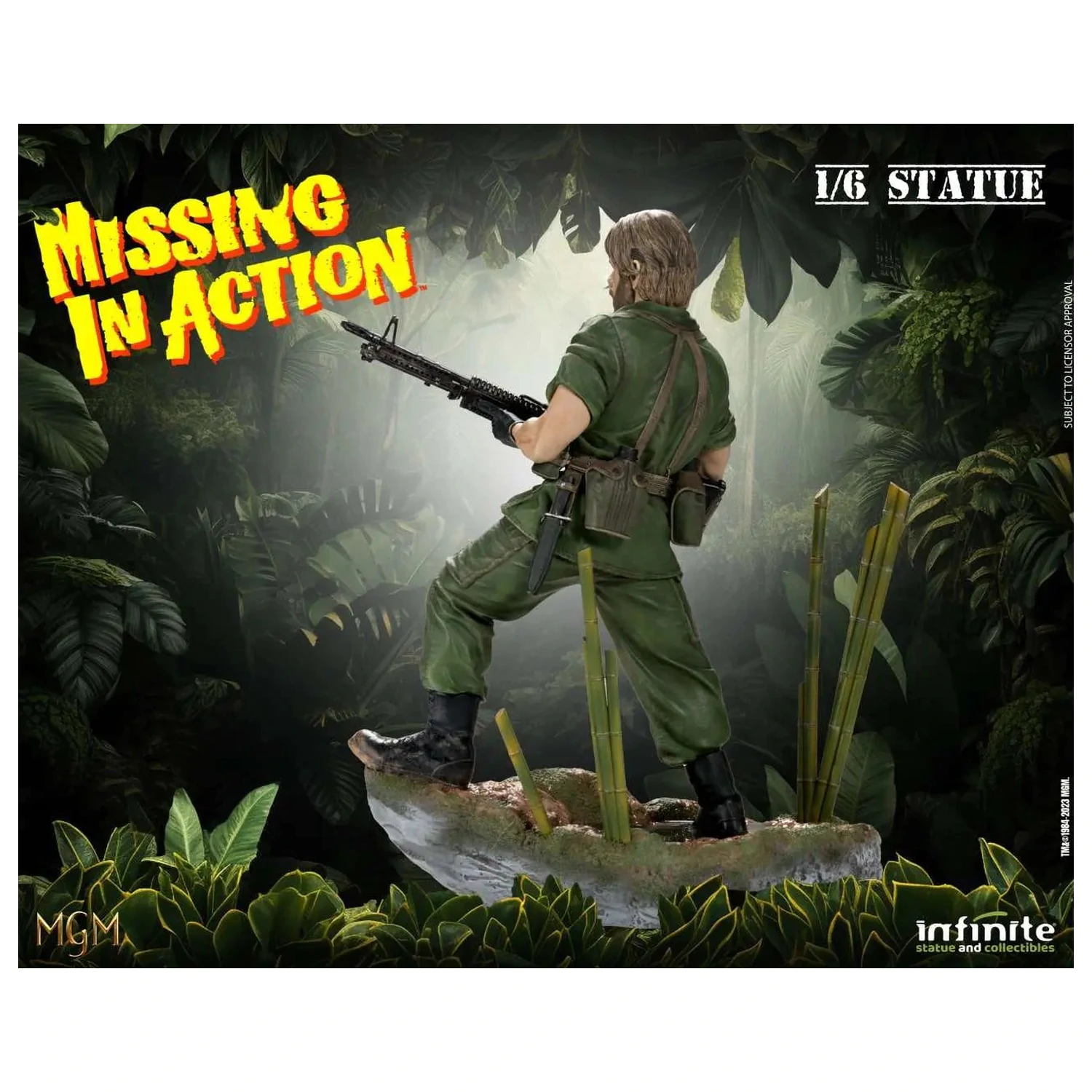Missing In Action Colonel James Braddock Statue 1/6 31 cm product photo