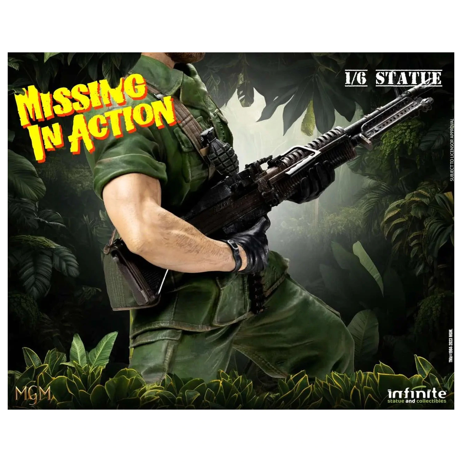 Missing In Action Colonel James Braddock Statue 1/6 31 cm product photo