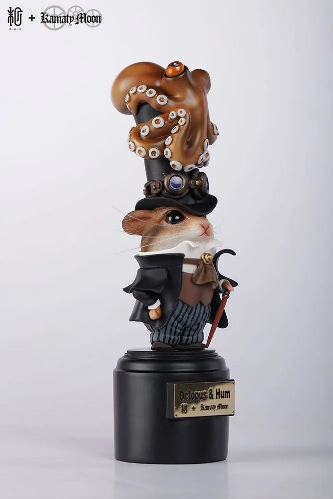 Mitsuji Kamata x Manas SUM PVC Statue Octopus Hum 19 cm product photo