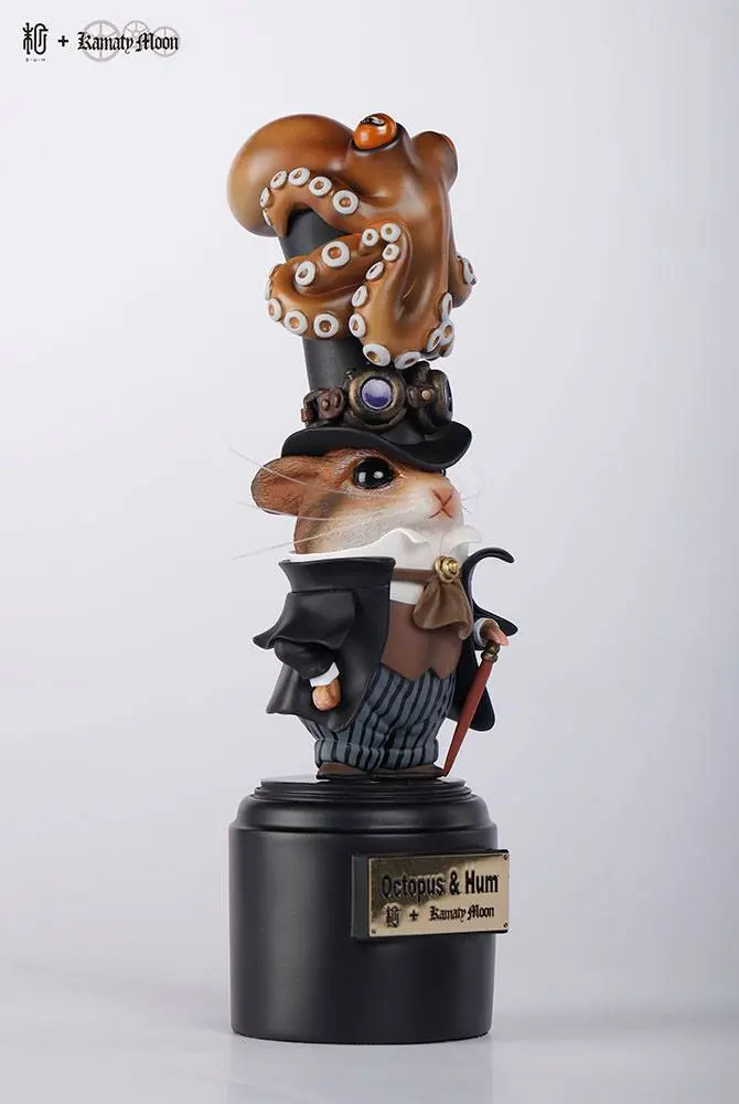 Mitsuji Kamata x Manas SUM PVC Statue Octopus Hum 19 cm product photo