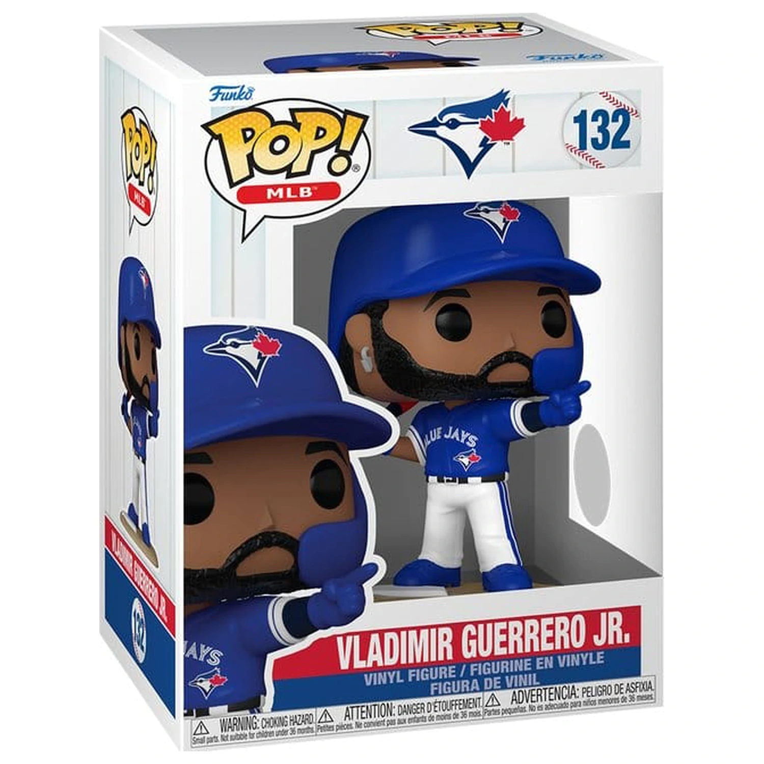 MLB Funko POP! Vinyl Figure Blue Jays- Vladimir Guerrero Jr. (Blue Uniform) 9 cm product photo