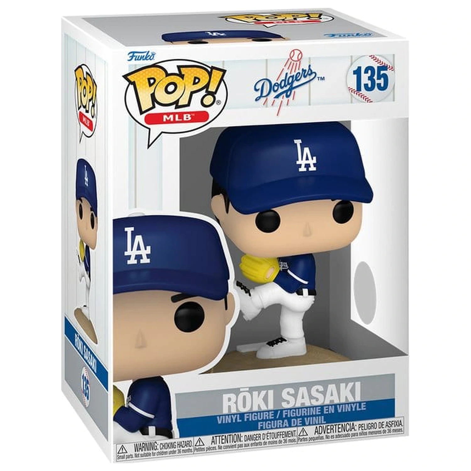MLB Funko POP! Vinyl Figure Dodgers- Roki Sasaki 9 cm product photo