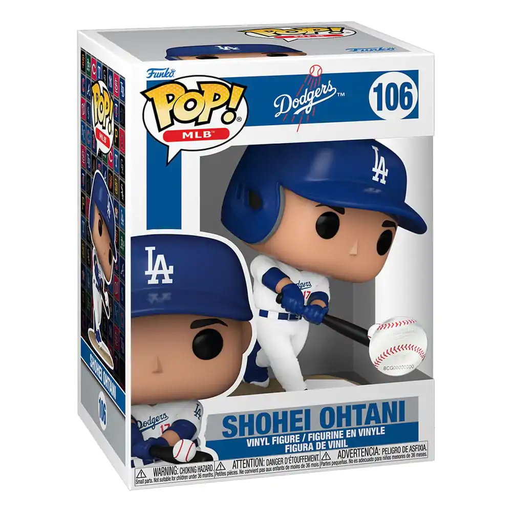 MLB Funko POP! Vinyl Figure LA Dodgers: Shohei Ohtani (Home Jersey) (Batting) 9 cm product photo