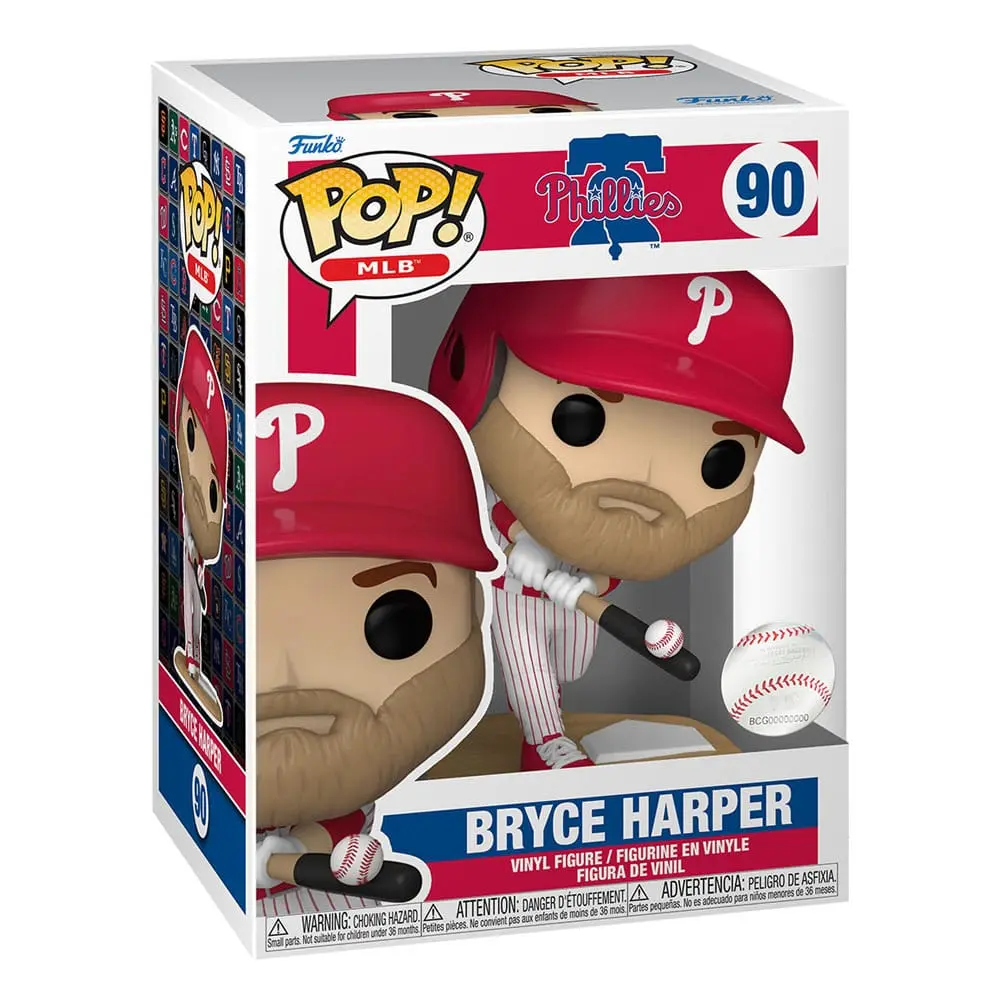 MLB POP! Vinyl Figure Phillies- Bryce Harper 9 cm product photo
