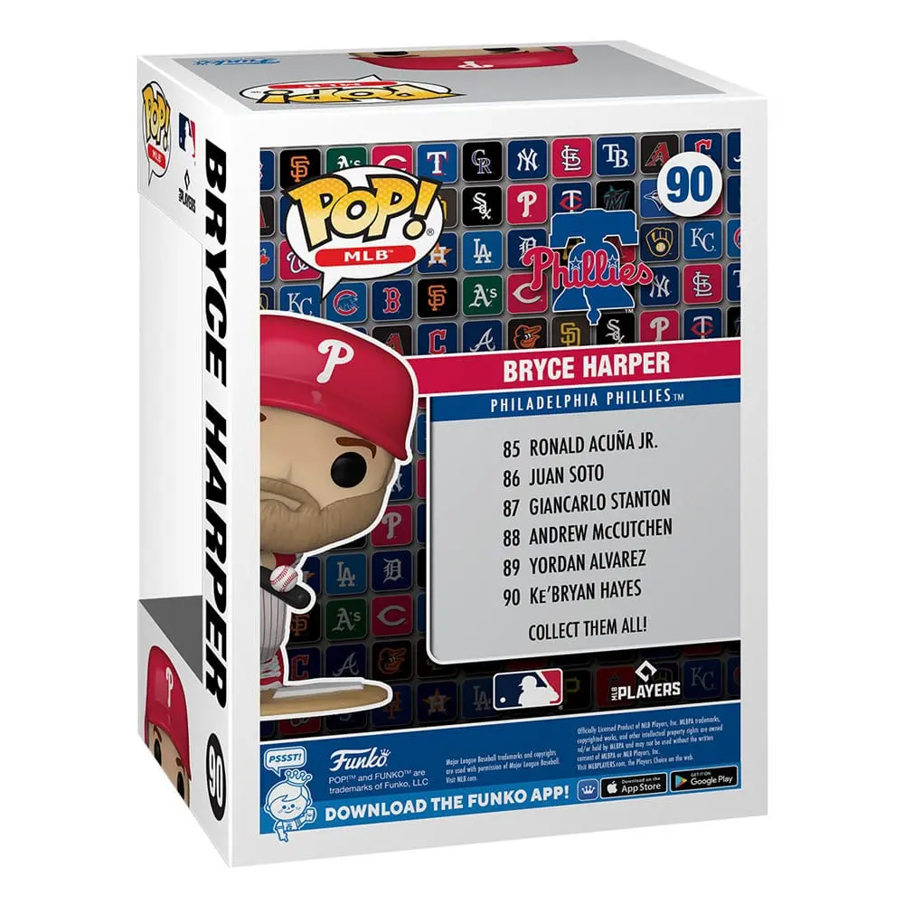 MLB POP! Vinyl Figure Phillies- Bryce Harper 9 cm product photo
