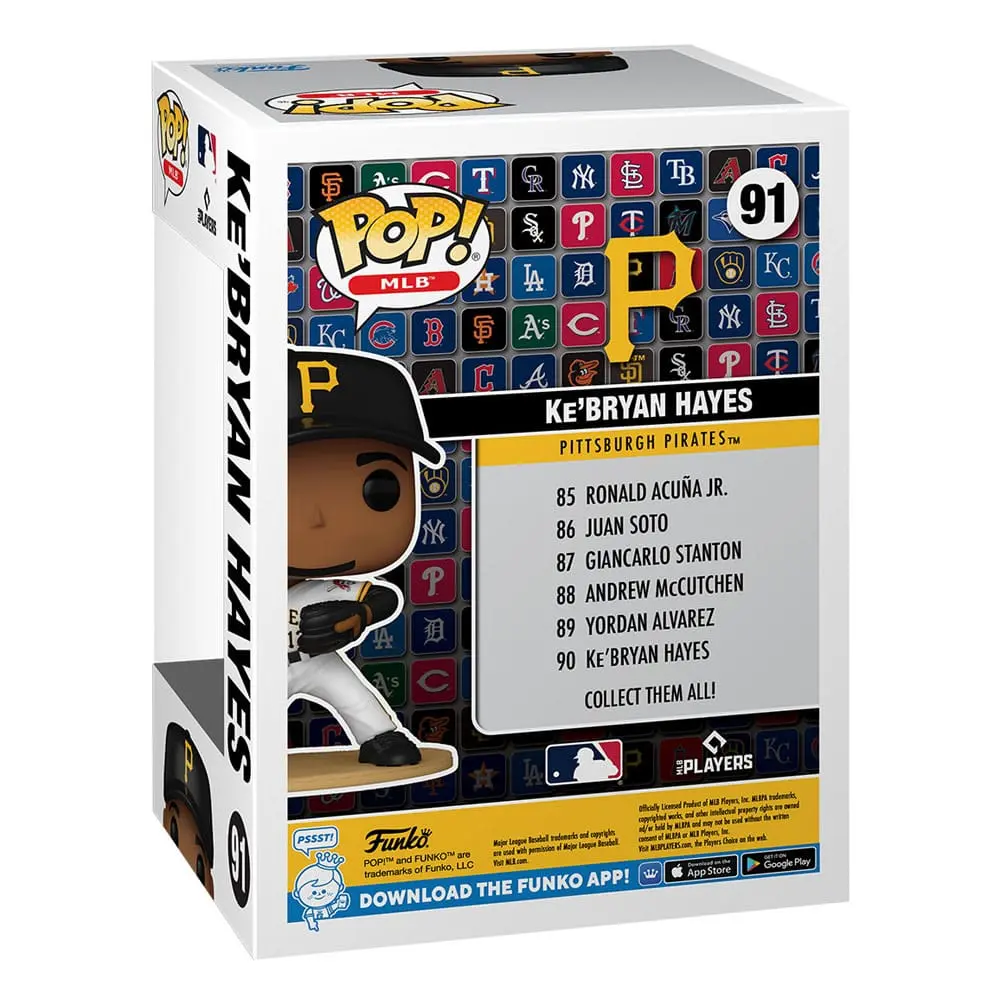 MLB POP! Vinyl Figure Pirates- KeBryan Hayes 9 cm termékfotó