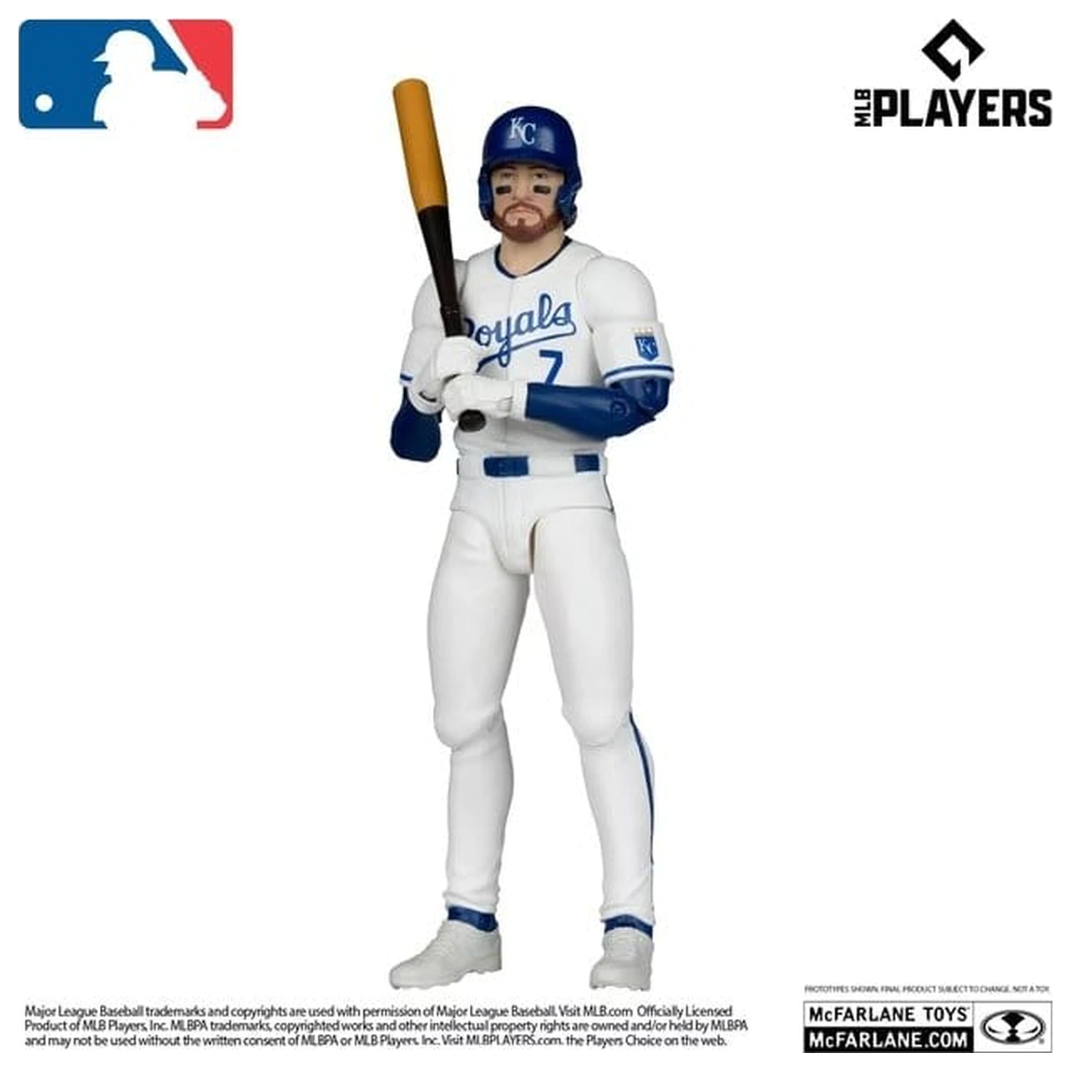 MLB McFarlane SportsPicks Action Figure Bobby Witt Jr. (Kansas City Royals) 15 cm product photo