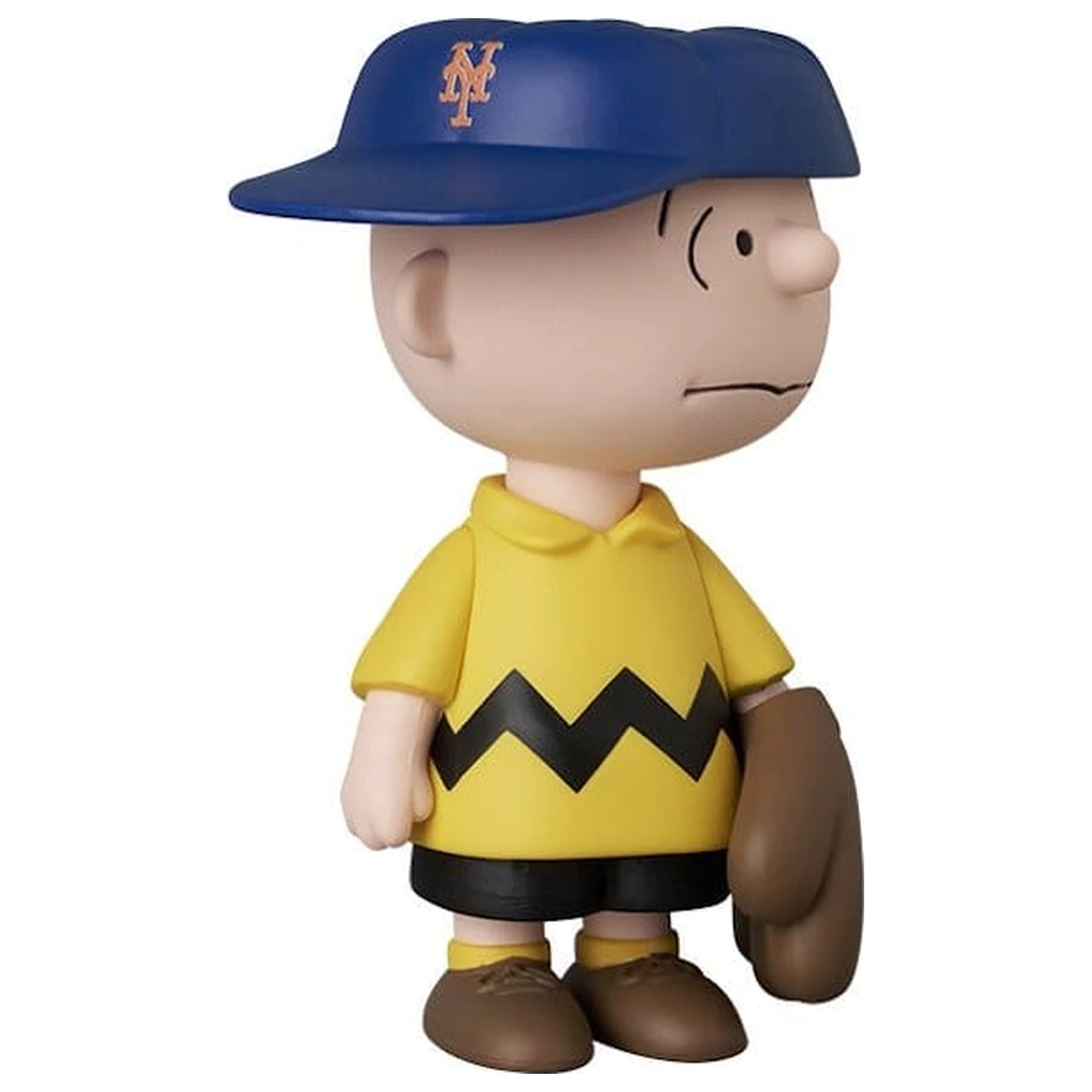 MLB × Peanuts UDF PVC Figure New York Mets Charlie Brown 9 cm product photo