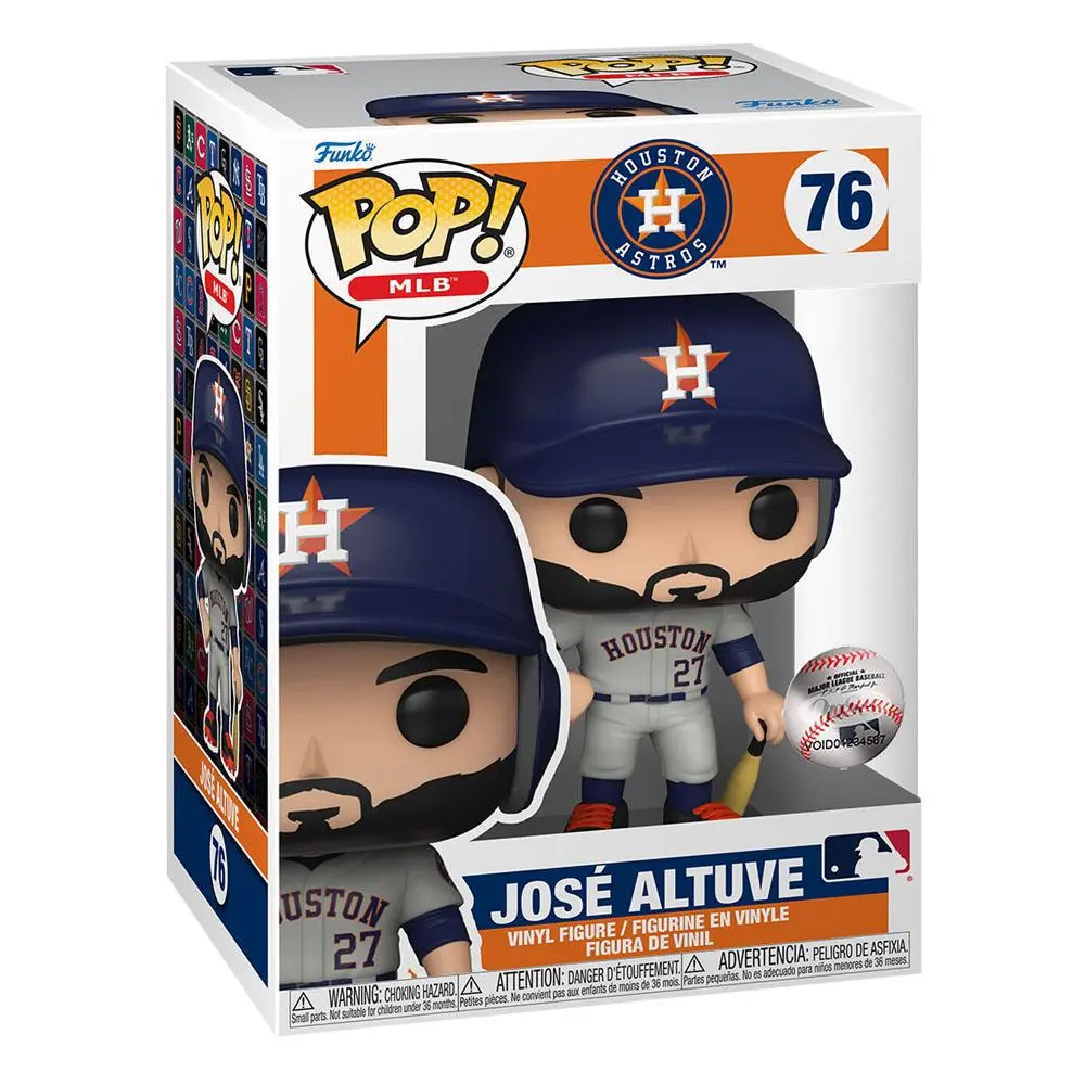 MLB POP! Sports Vinyl Figure Astros - Jose Altuve (Away Jersey) 9 cm product photo