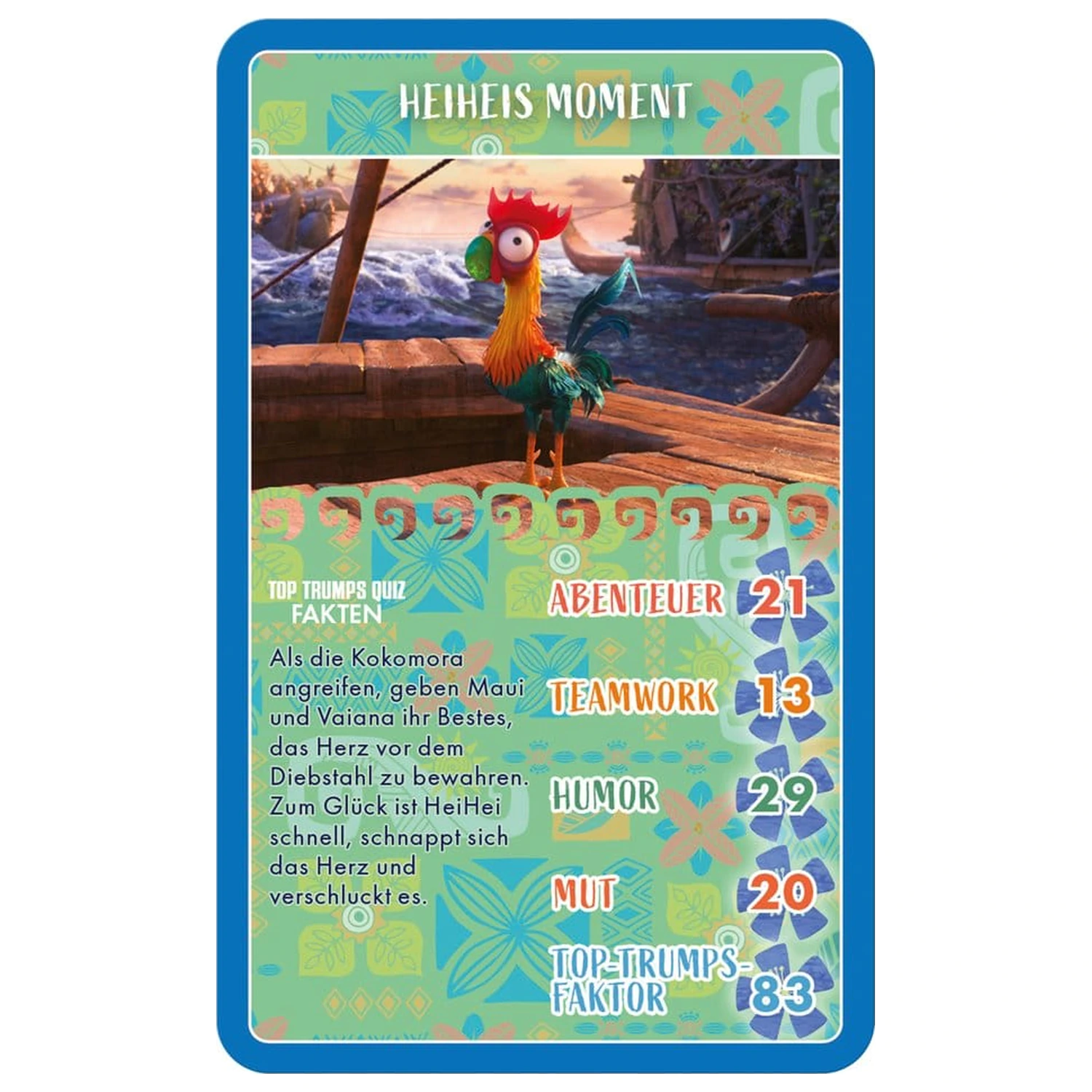 Moana Card Game Top Trumps *German Version* product photo