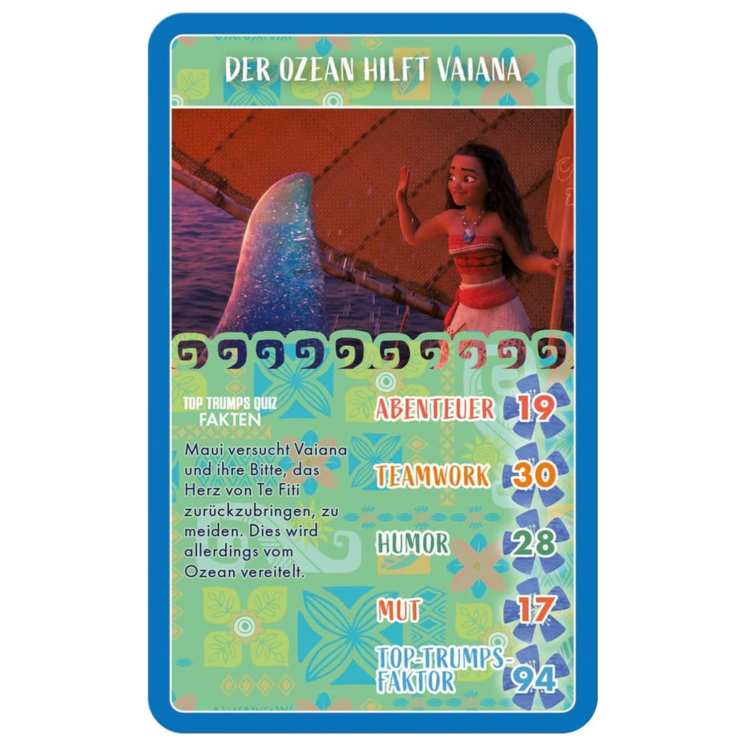 Moana Card Game Top Trumps *German Version* product photo
