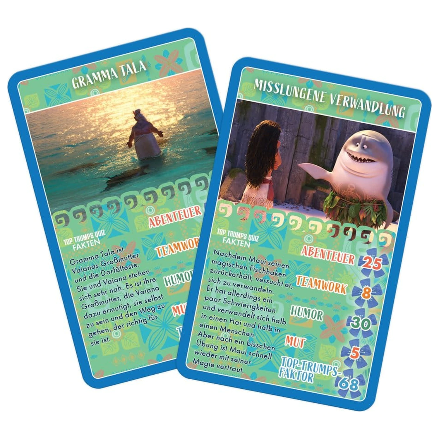 Moana Card Game Top Trumps *German Version* product photo