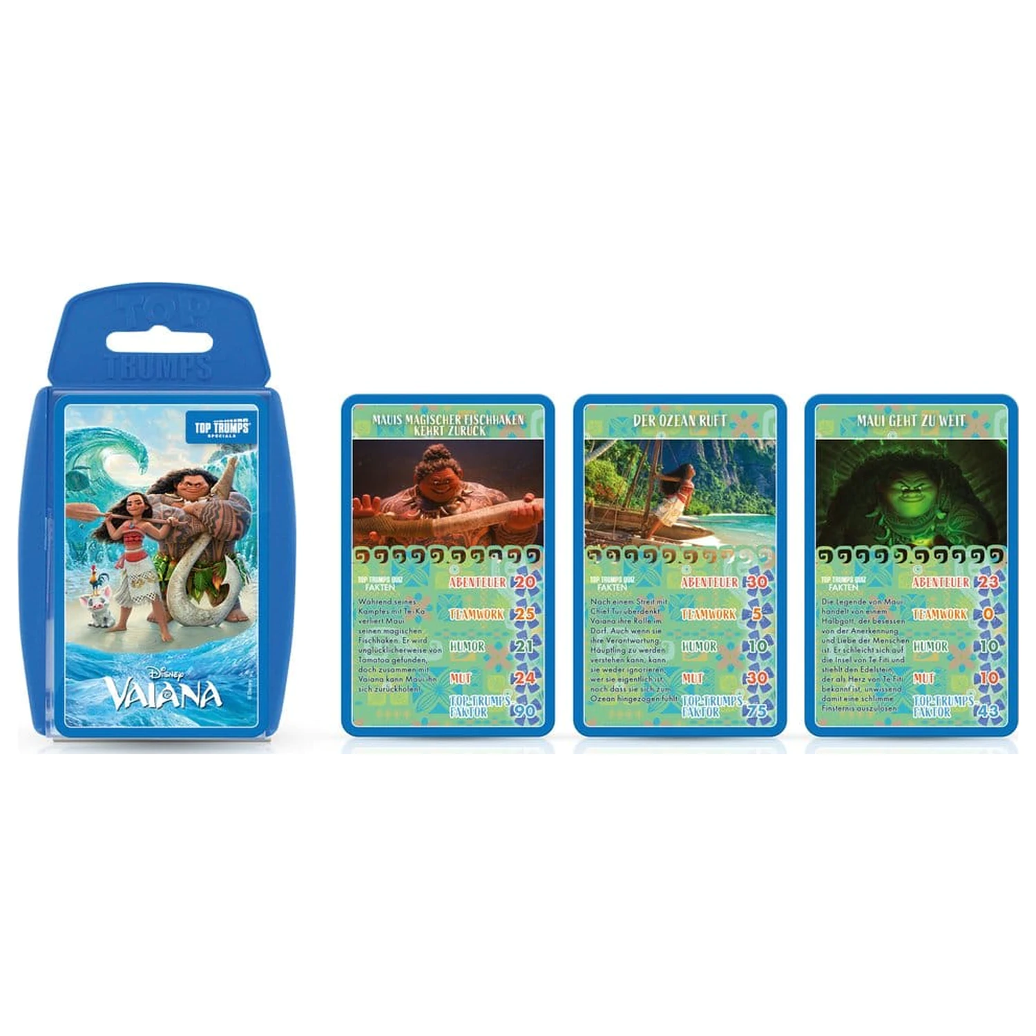 Moana Card Game Top Trumps *German Version* product photo