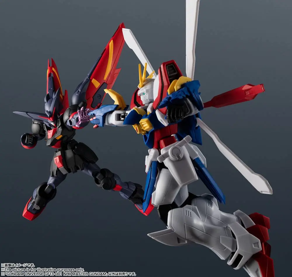 Mobile Fighter G Gundam Gundam Universe Action Figure GF13-001 NHII Master Gundam 15 cm product photo