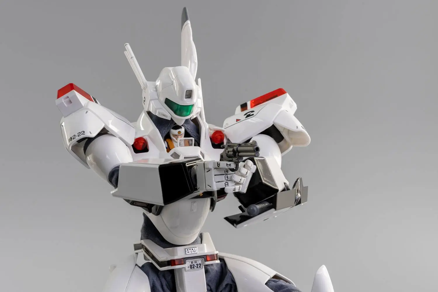 Mobile Police Patlabor Action Figure 1/35 Robo-Dou Ingram Unit 2 + Unit 3 Compatible Set 23 cm product photo