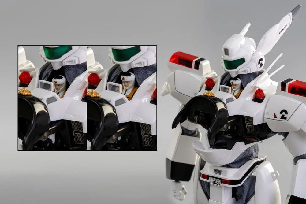 Mobile Police Patlabor Action Figure 1/35 Robo-Dou Ingram Unit 2 + Unit 3 Compatible Set 23 cm product photo