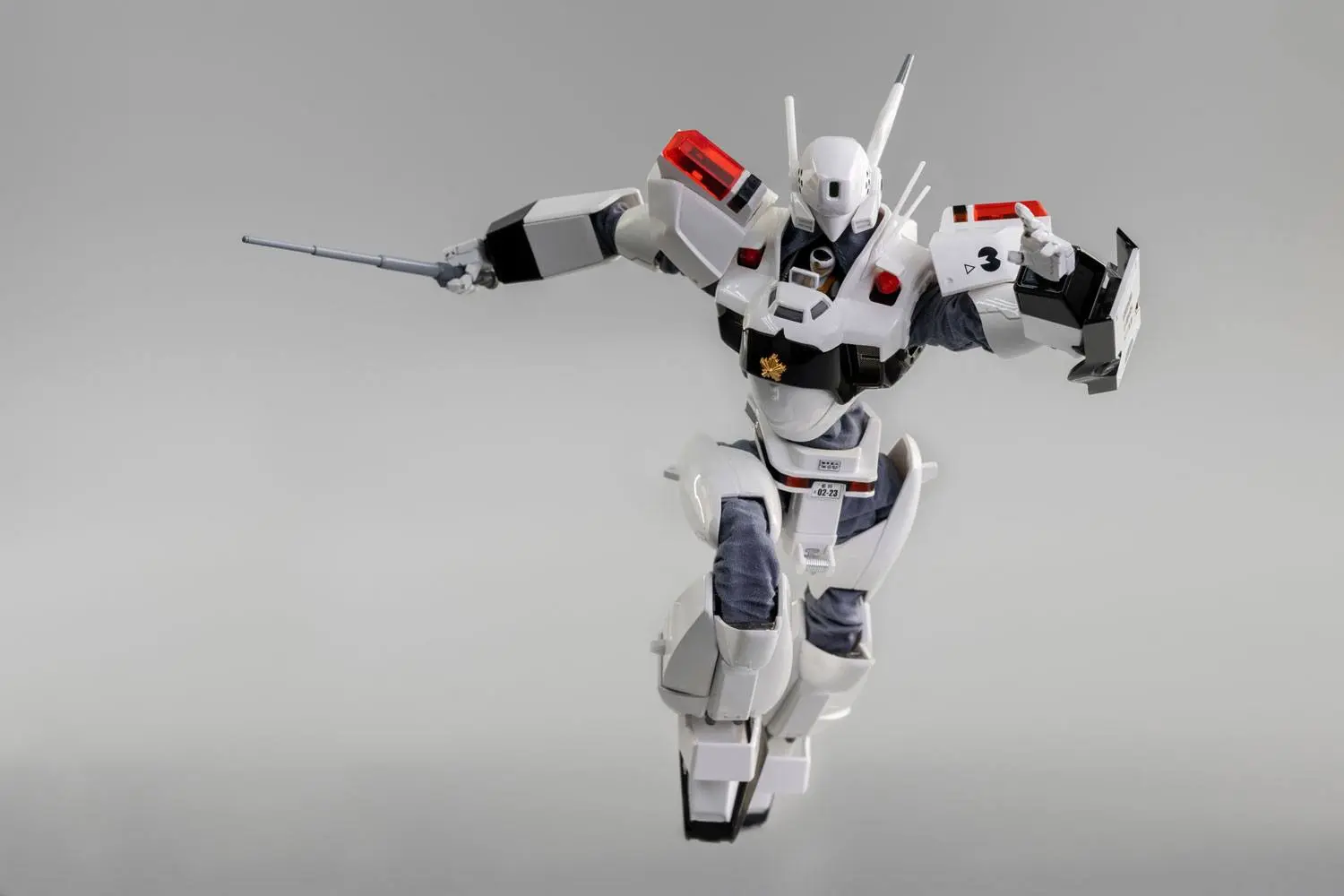 Mobile Police Patlabor Action Figure 1/35 Robo-Dou Ingram Unit 2 + Unit 3 Compatible Set 23 cm product photo