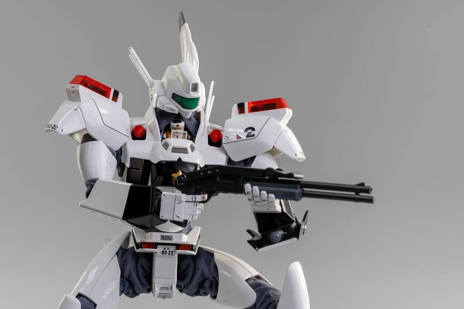 Mobile Police Patlabor Action Figure 1/35 Robo-Dou Ingram Unit 2 + Unit 3 Compatible Set 23 cm product photo