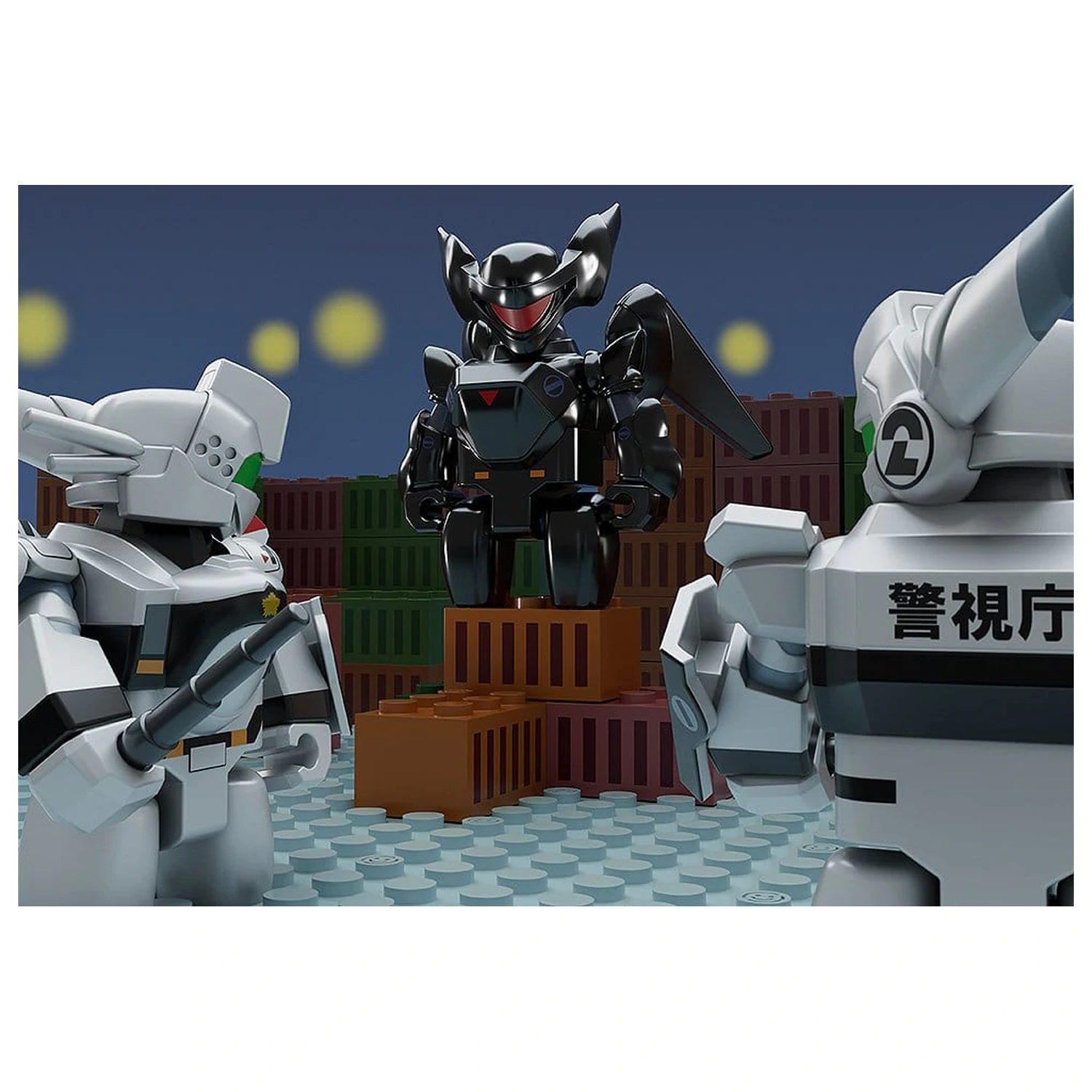 Mobile Police Patlabor Brickroid Action Figure AV-98 Ingram Unit 1 5 cm product photo