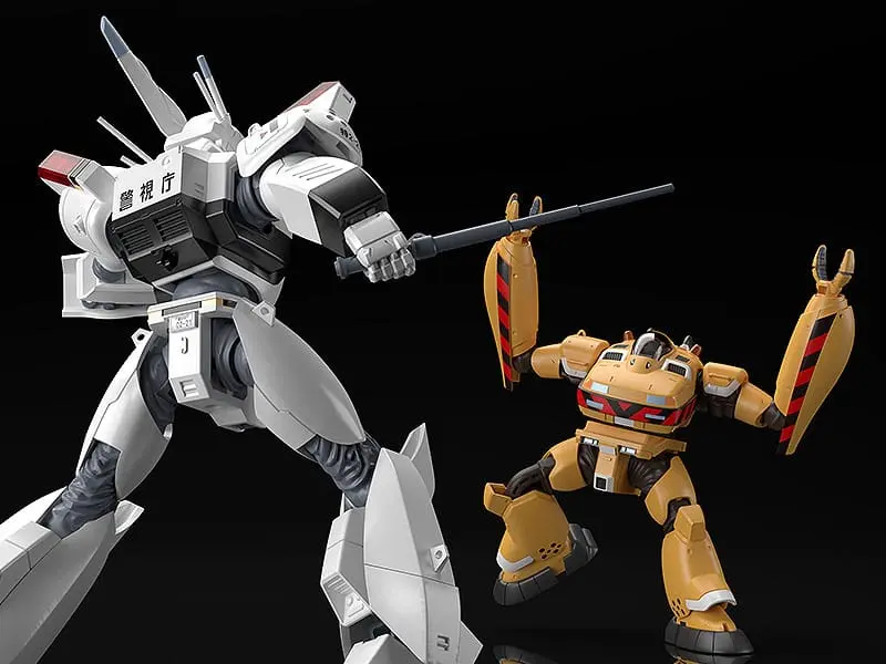Mobile Police Patlabor Moderoid Plastic Model Kit 1/60 AV-98 Ingram &amp; Bulldog Set(3rd-run) 13 cm product photo