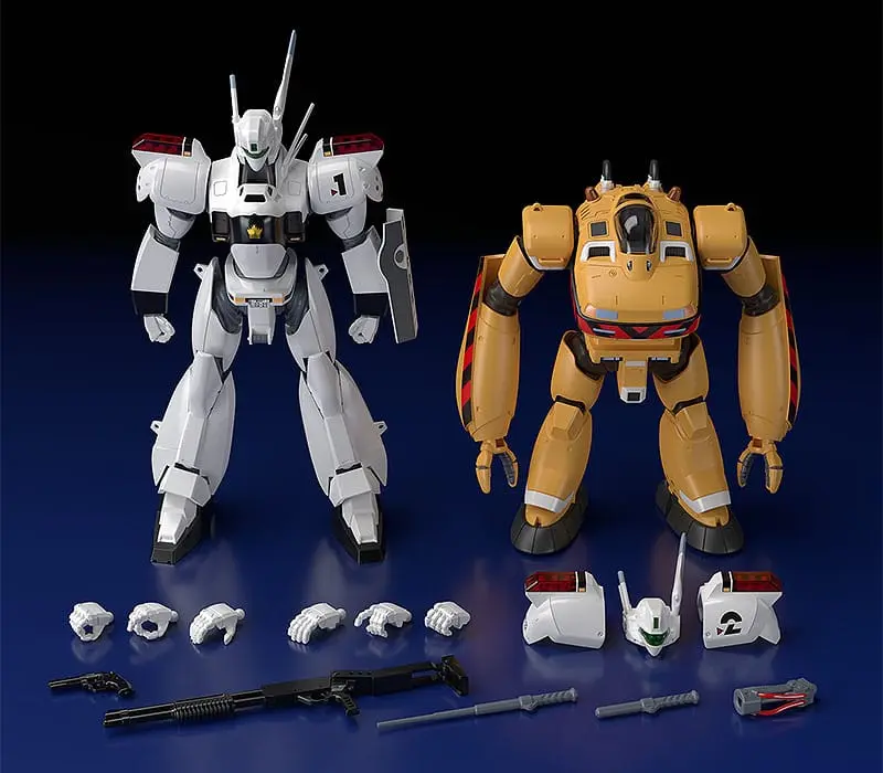 Mobile Police Patlabor Moderoid Plastic Model Kit 1/60 AV-98 Ingram &amp; Bulldog Set(3rd-run) 13 cm product photo