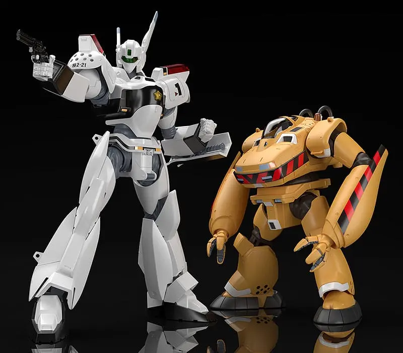 Mobile Police Patlabor Moderoid Plastic Model Kit 1/60 AV-98 Ingram &amp; Bulldog Set(3rd-run) 13 cm product photo