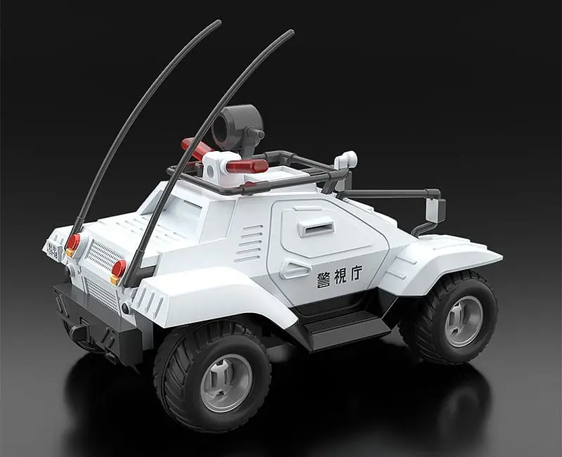 Mobile Police Patlabor Moderoid Plastic Model Kits 1/60 Type 98 Special Command Vehicle &amp; Type 99 Special Labor Carrier (re-run) product photo