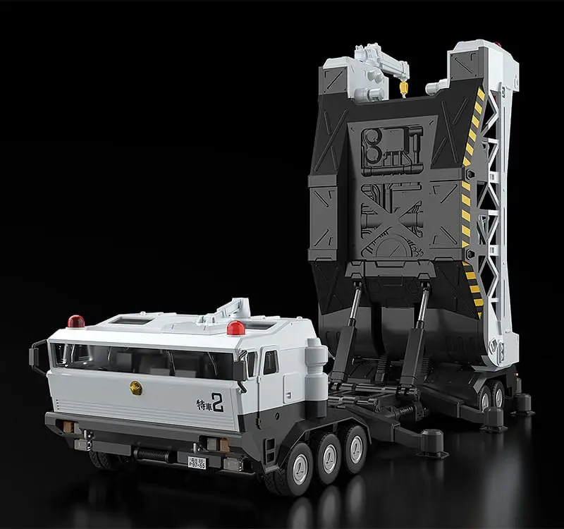 Mobile Police Patlabor Moderoid Plastic Model Kits 1/60 Type 98 Special Command Vehicle &amp; Type 99 Special Labor Carrier (re-run) product photo