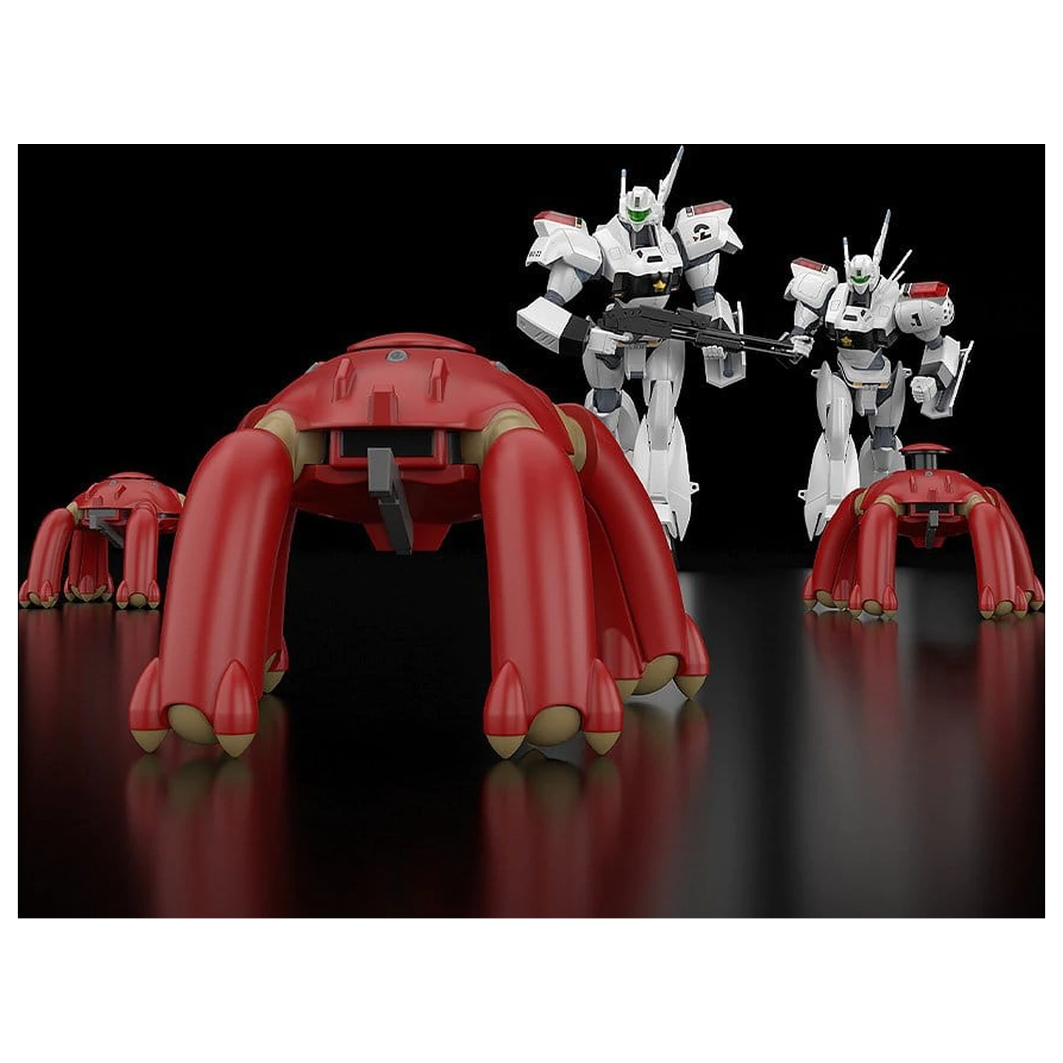 Mobile Police Patlabor Moderoid Model Kits Hercules 21 & ASV99 Boxer: Alternate Ver. & Cardia Set  product photo