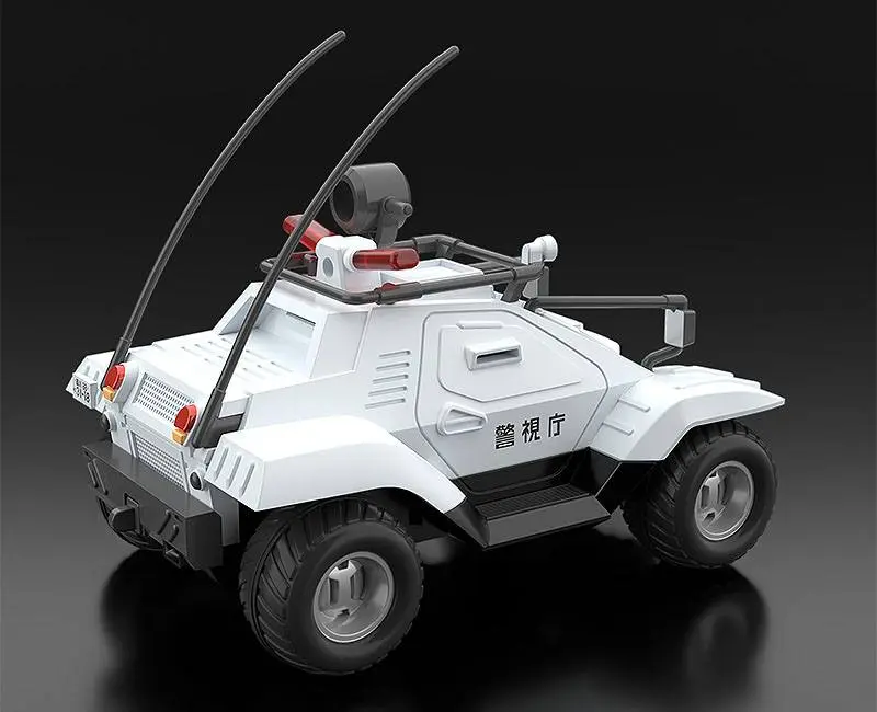 Mobile Police Patlabor Moderoid Plastic Model Kits 1/60 Type 98 Special Command Vehicle &amp; Type 99 Special Labor Carrier product photo