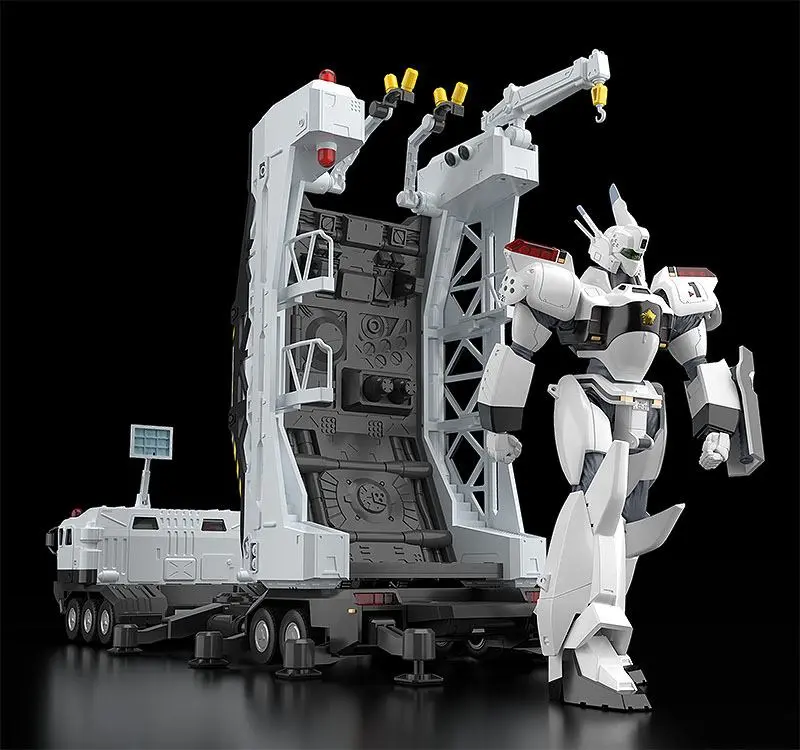 Mobile Police Patlabor Moderoid Plastic Model Kits 1/60 Type 98 Special Command Vehicle &amp; Type 99 Special Labor Carrier product photo