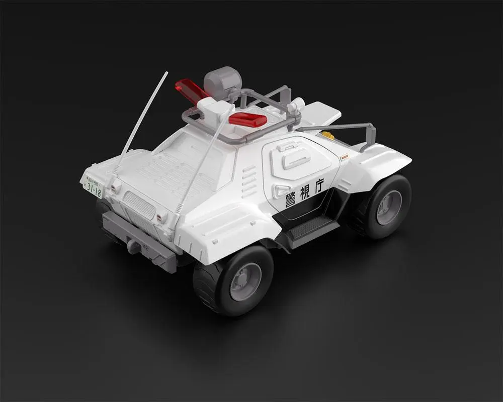 Mobile Police Patlabor Plastic Model Kits 1/43 2-Pack Type 98 Command Vehicle 4 cm product photo