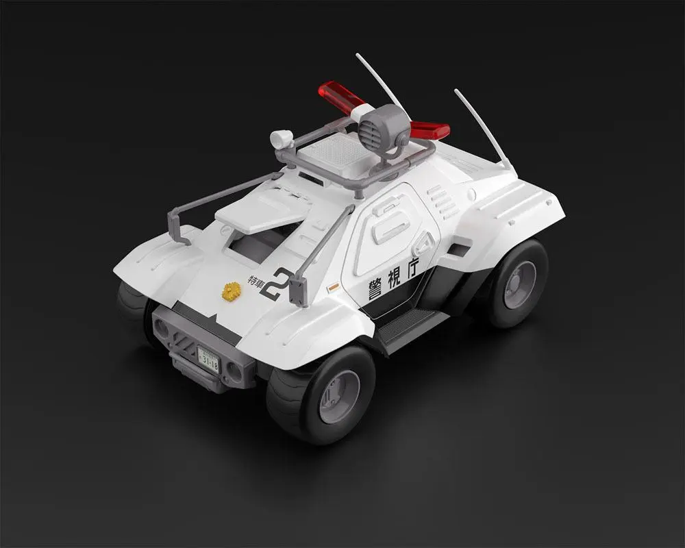 Mobile Police Patlabor Plastic Model Kits 1/43 2-Pack Type 98 Command Vehicle 4 cm product photo