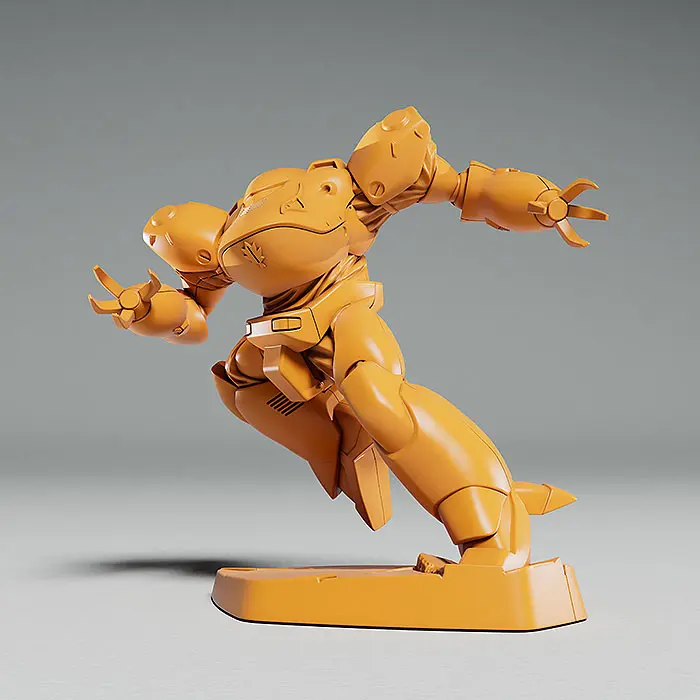 Mobile Police Patlabor Plastic Model Kits PLAMAX MF-67 minimum factory Griffon &amp; Chimaera: Effect Color Ver. 7 cm product photo