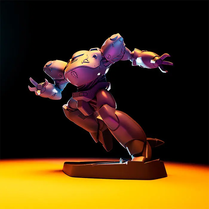 Mobile Police Patlabor Plastic Model Kits PLAMAX MF-67 minimum factory Griffon &amp; Chimaera: Labor Color Ver. 7 cm product photo