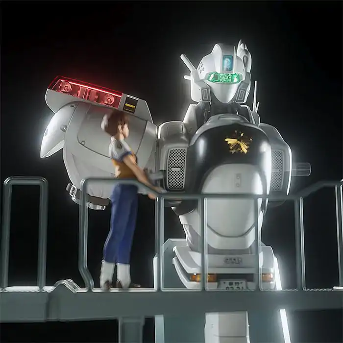 Mobile Police Patlabor Plastic Model Kit PLAMAX MF-75 minimum factory Machine Bust Collection Noa Izumi with Alphonse 21 cm termékfotó