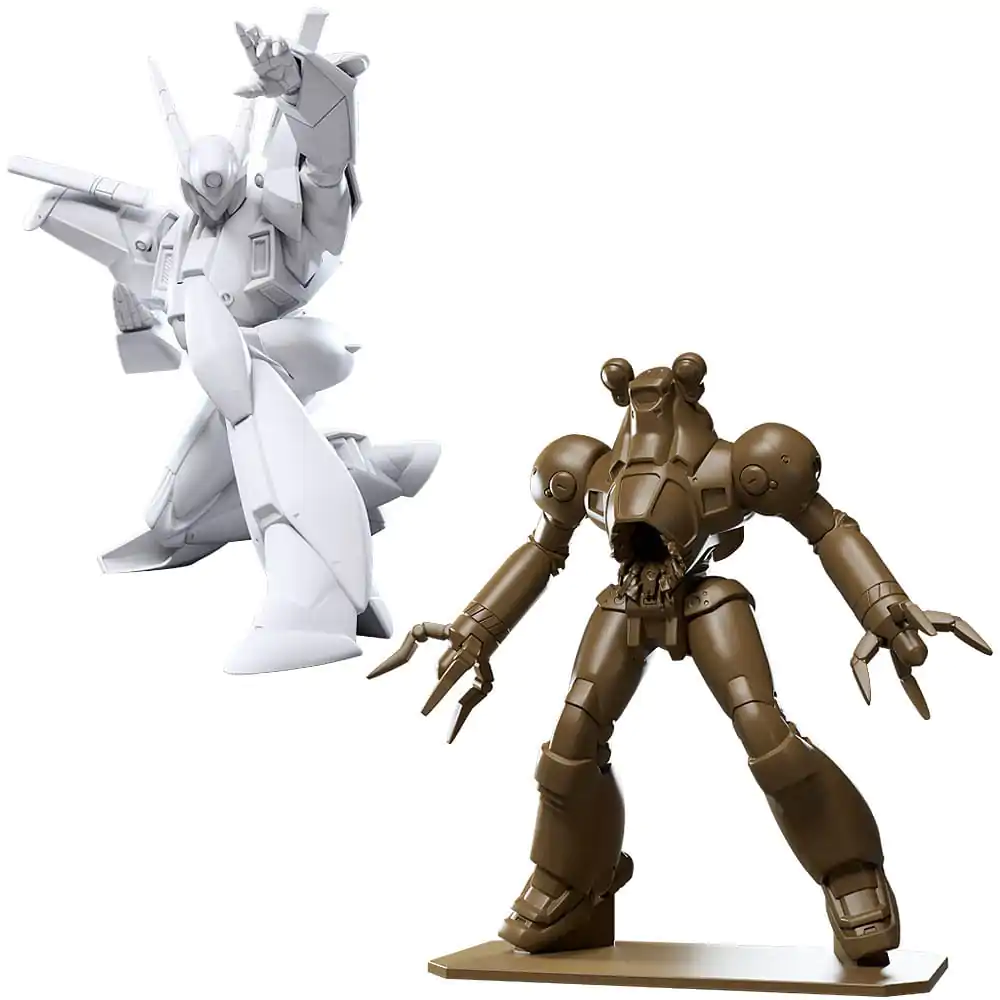 Mobile Police Patlabor Plastic Model Kit PLAMAX Neo 3D Show Type Zero vs Boxer 17 cm product photo