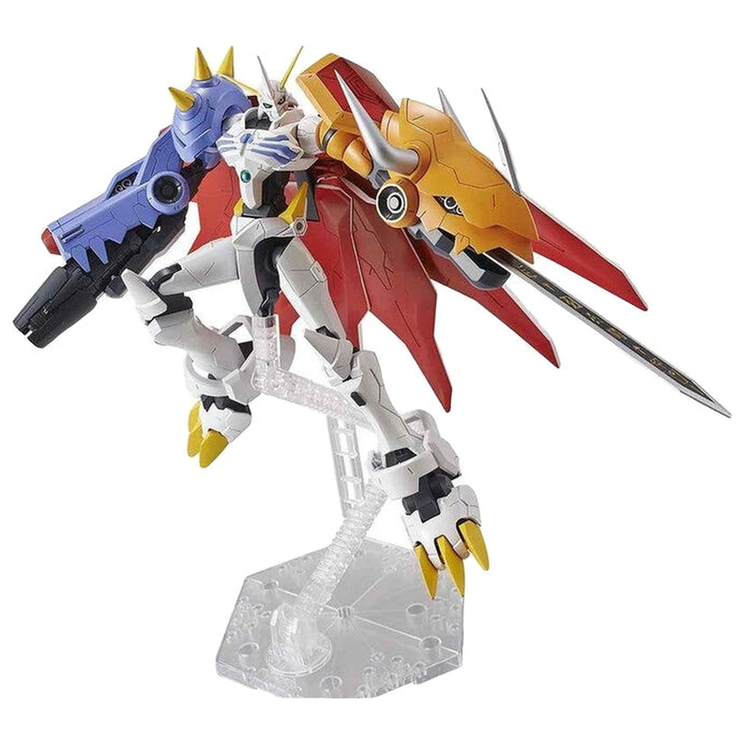 Mobile Suit Digimon Omegamon Rise Amplified model kit figure product photo