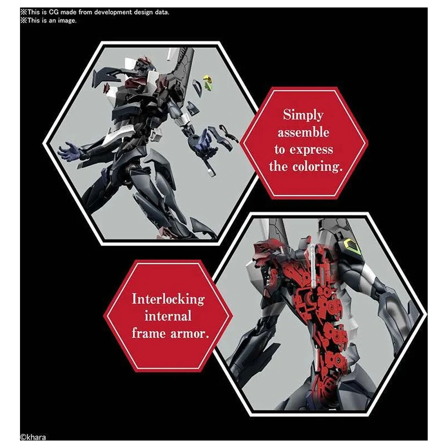 Mobile Suit Evangelion The Enchanted Shield of Virtue Unit-03 RG Multipurpose Humanoid Decisive Weapon model kit figure product photo