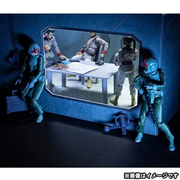 Mobile Suit Gundam G.M.G. Action Figure Principality of Zeon Army Soldier 04 Normal Suit 10 cm product photo